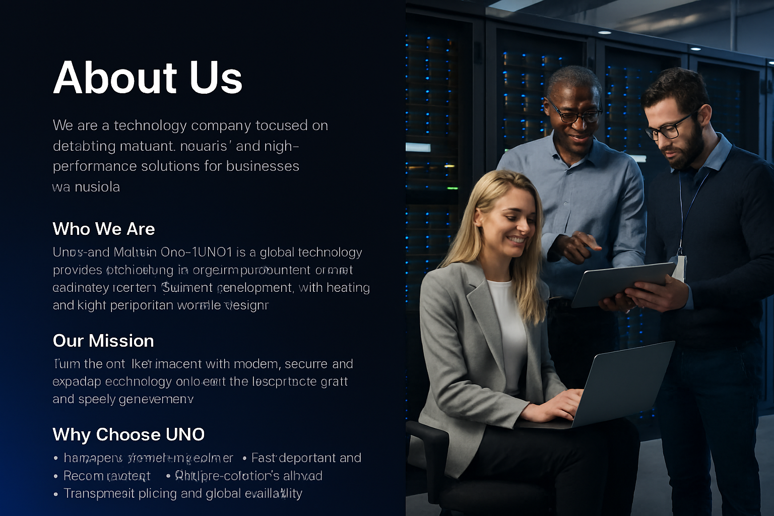 About Universal Nexus One team and technology